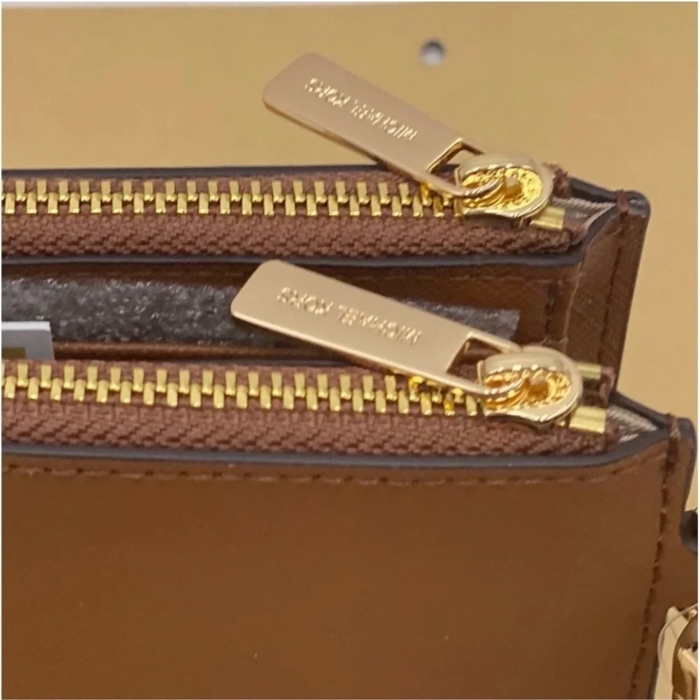 Michael Kors DoubleZip Wallet Wristlet Luggage